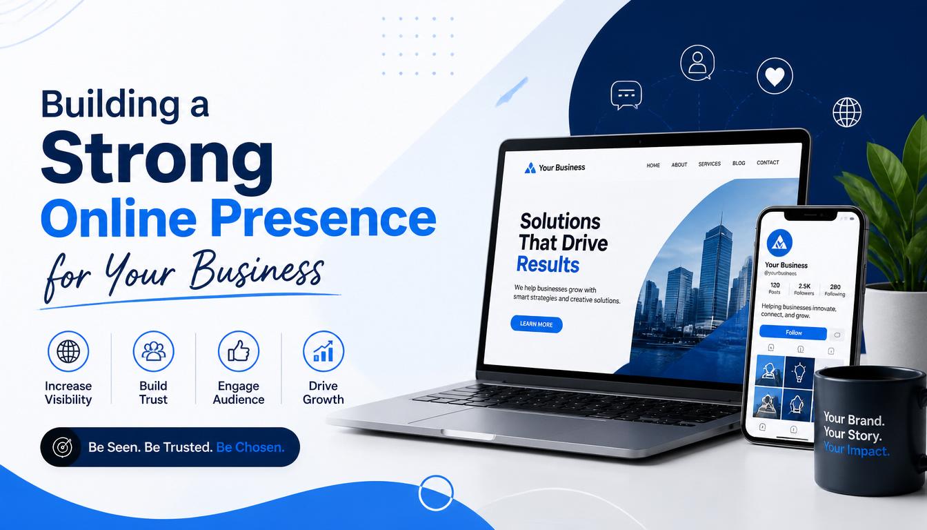 Online presence image