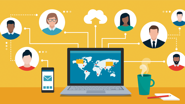 remote worker image