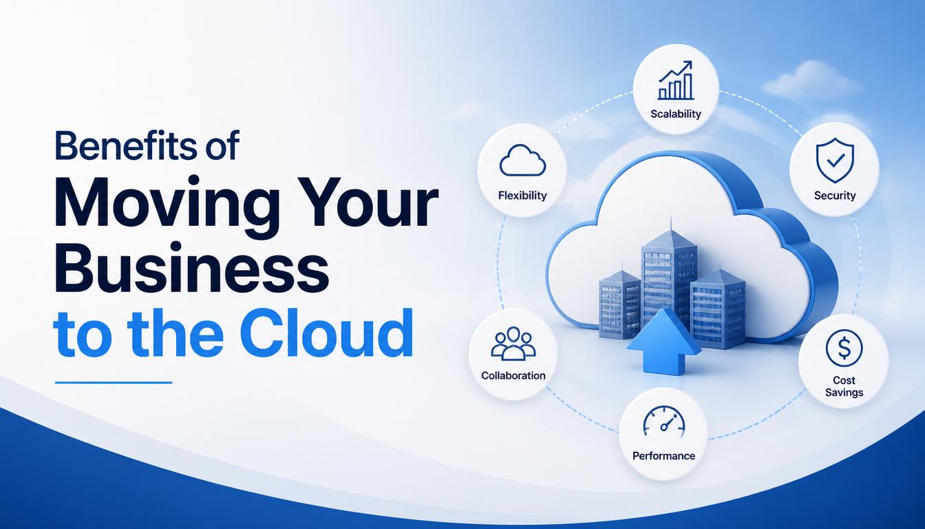 Benefits of Moving Your Business to the cloud image