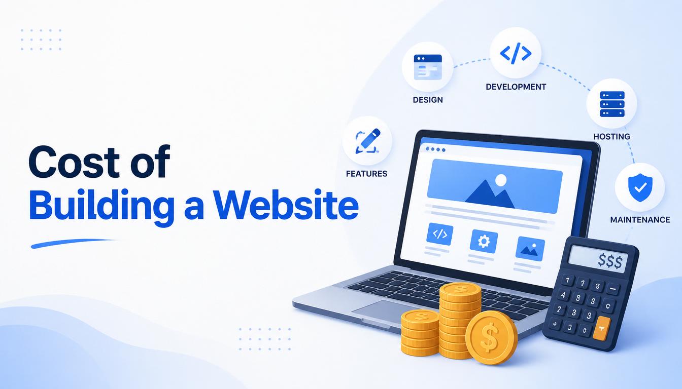 Website design laptop