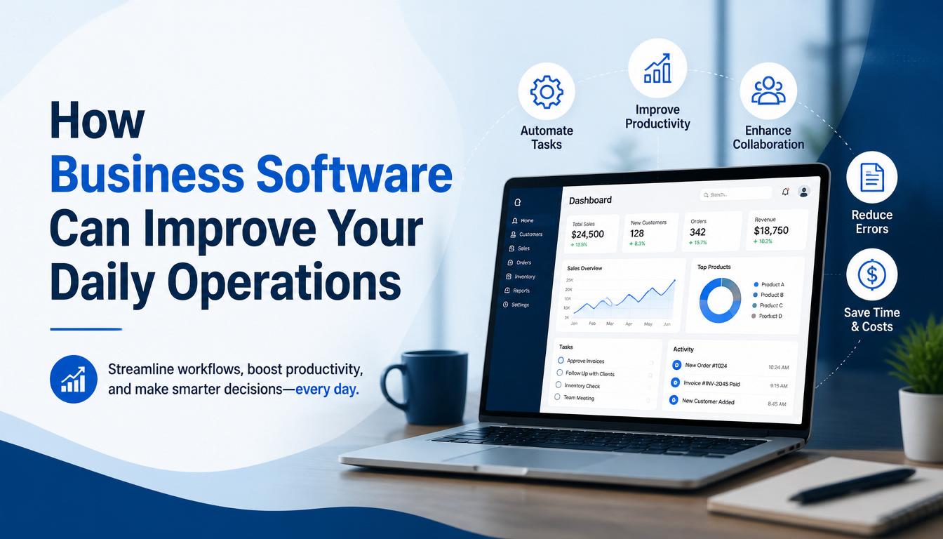 How business software can improve your daily operation image