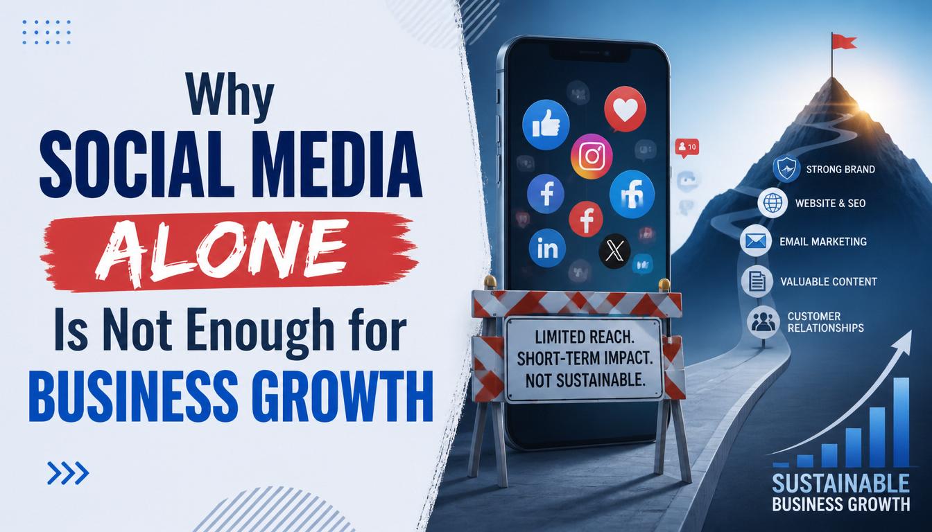 Why social media alone is not enough image